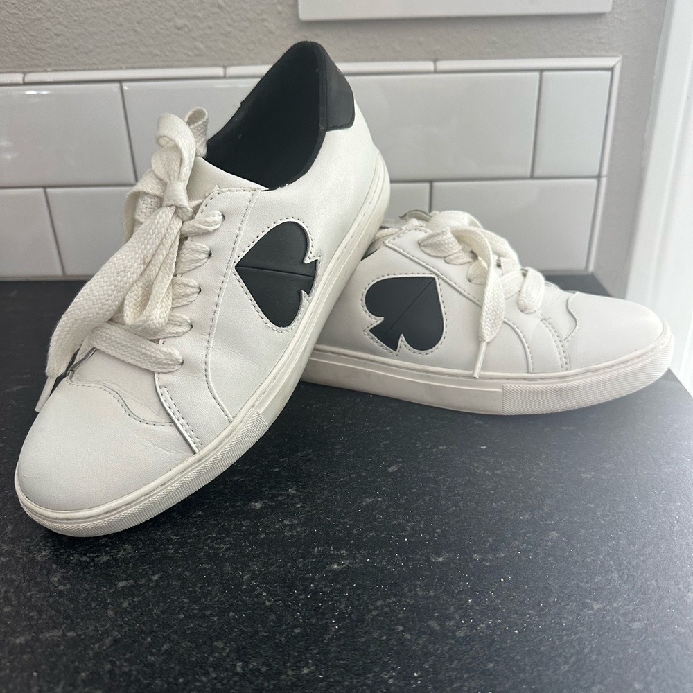Kate Spade Women's Sneakers in White and Black